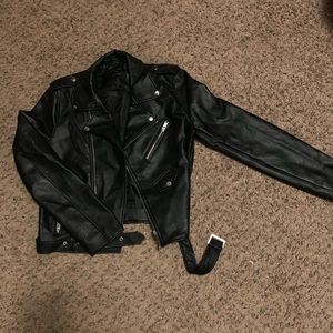 Leather jacket